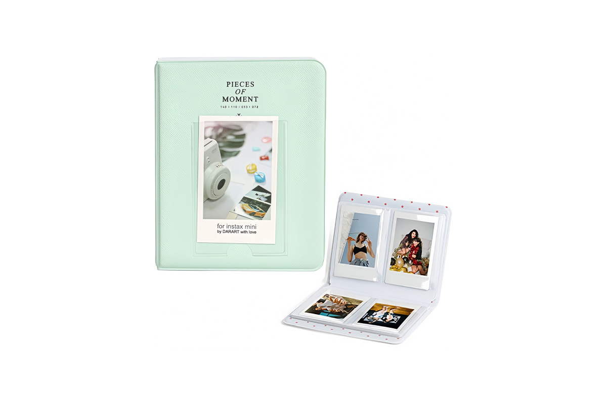 Альбом Instax Mini на 64 кишеньки для фото Green (Зелений)