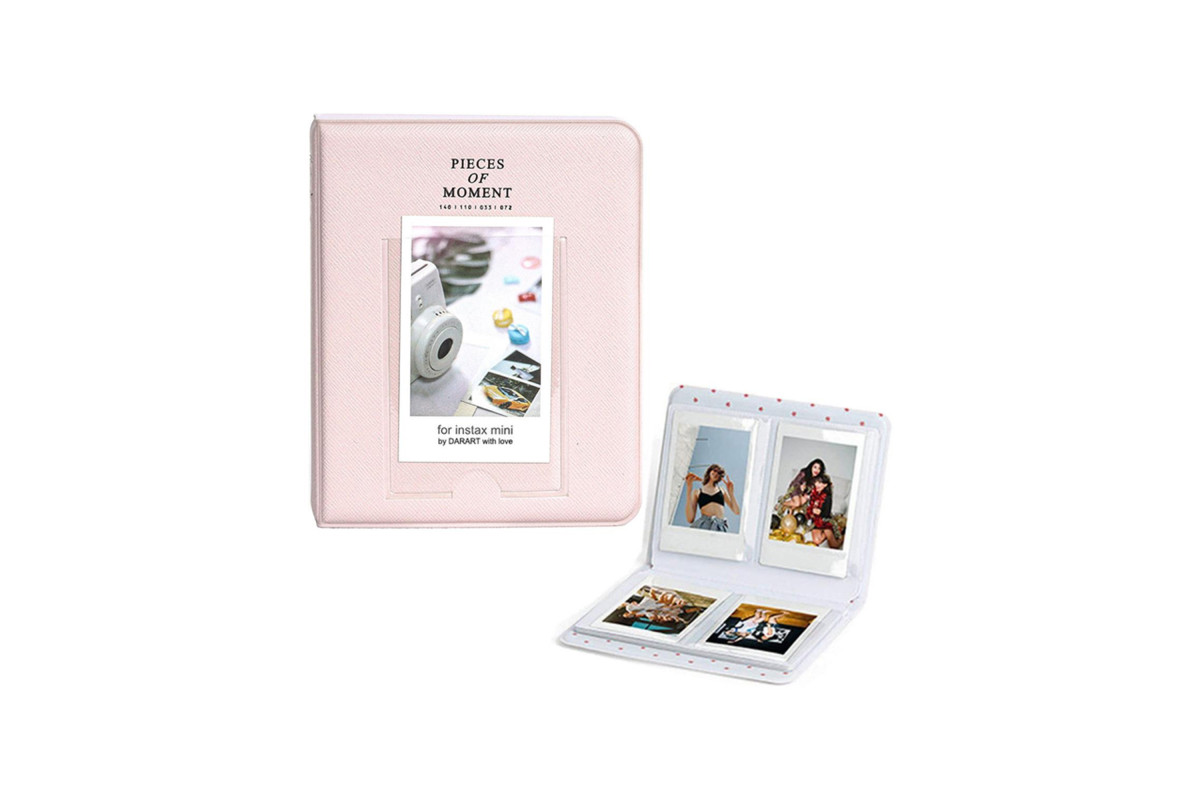 Альбом Instax Mini на 64 кишеньки для фото Pink (Рожевий)