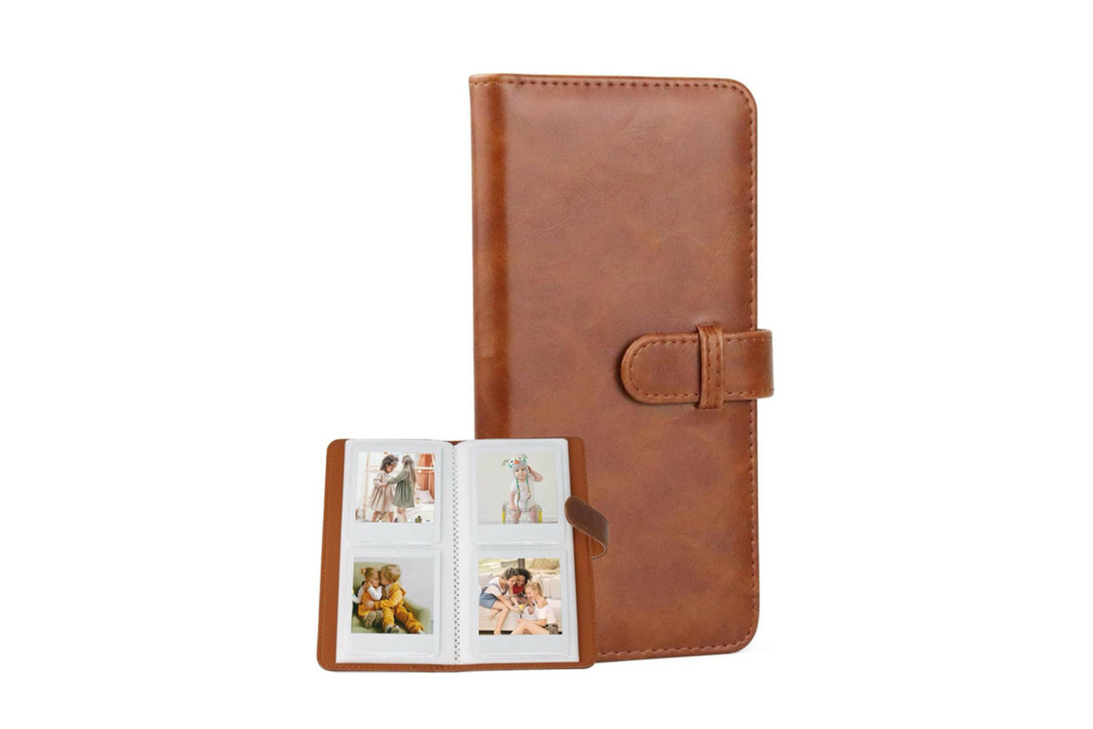 Альбом Instax Square на 80 кишеньок для фото Brown (Бурий)