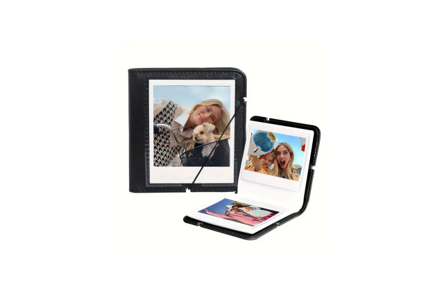 Альбом Instax Wide / Polaroid на 28 кишеньок для фото Black (Чорний) Альбом Instax Wide / Polaroid на 28 кишеньок для фото Black (Чорний)
