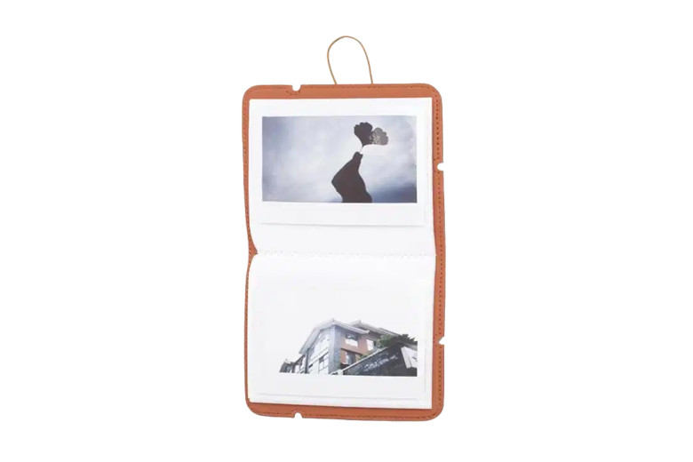 Альбом Instax Wide / Polaroid на 28 кишеньок для фото Brown (Бурий)