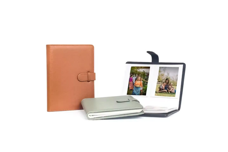 Альбом Instax Wide / Polaroid на 80 кишеньок для фото Brown (Бурий)
