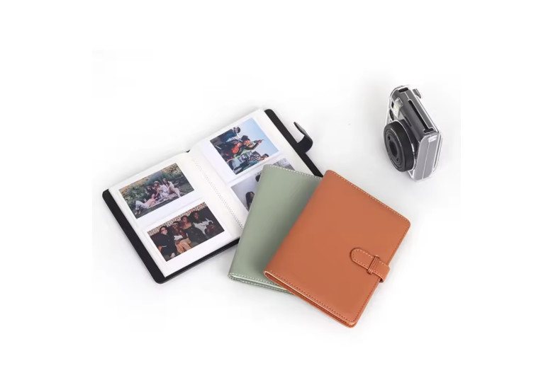 Альбом Instax Wide / Polaroid на 80 кишеньок для фото Brown (Бурий)