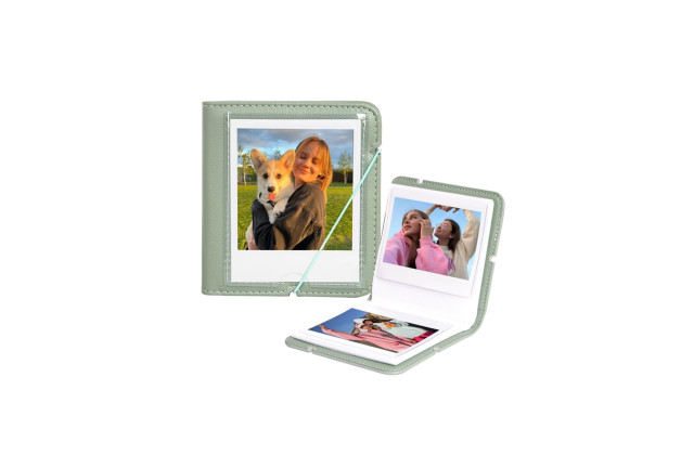 Альбом Instax Wide / Polaroid на 28 кишеньок для фото Green (Зелений) Альбом Instax Wide / Polaroid на 28 кишеньок для фото Green (Зелений)