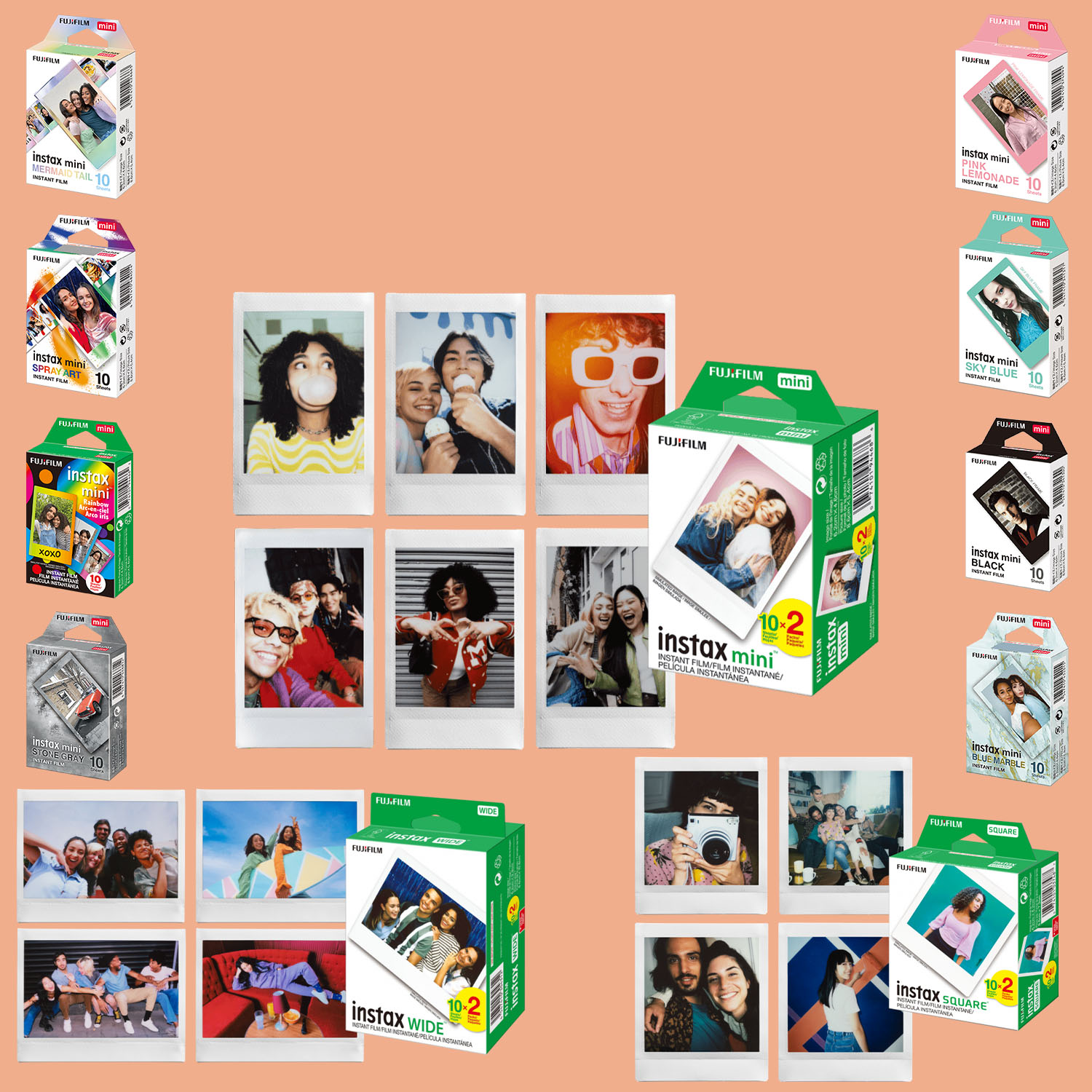 Касети INSTAX