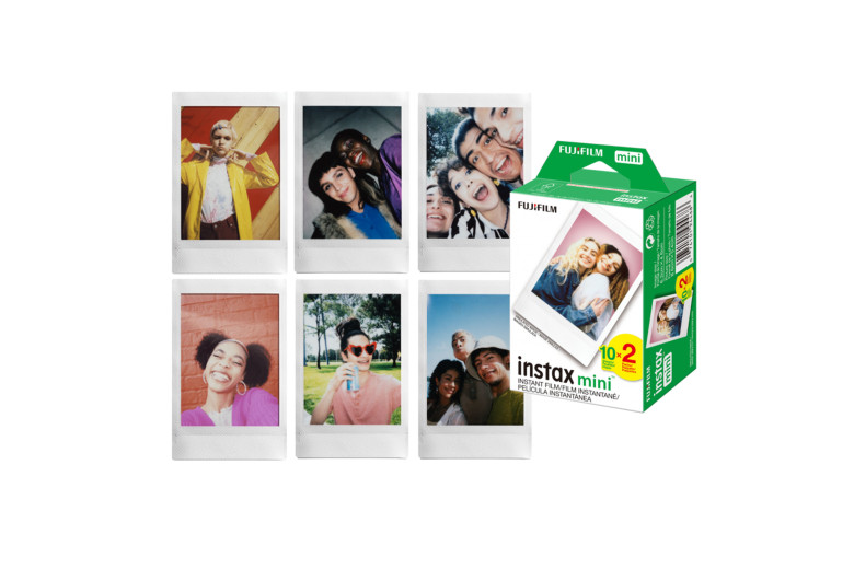 Подарунковий набір Instax Mini 41 (Retro Brown Case) + 2 касети (20фото)