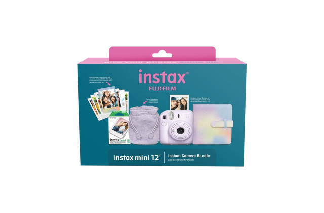 Подарунковий набір Instax Mini 12 Lilac Purple (Фіолетовий) + 2 касети (20фото)