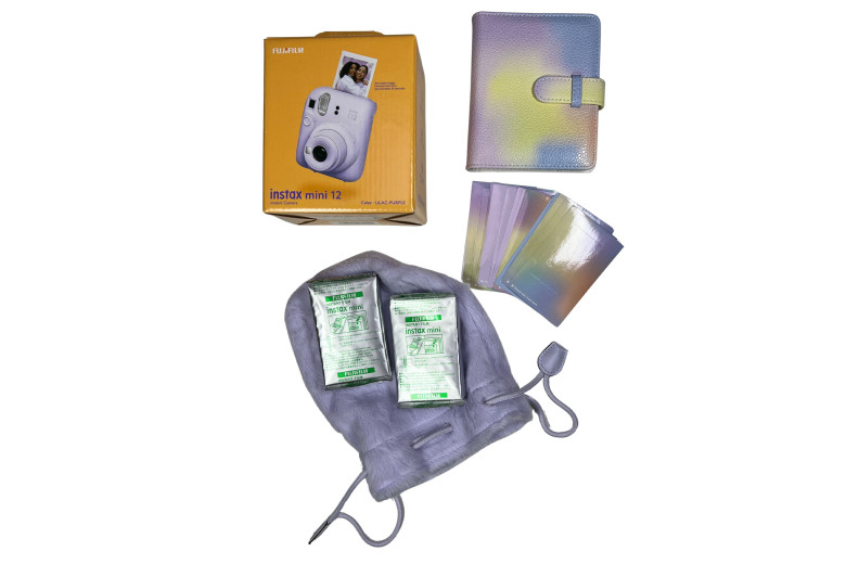 Подарунковий набір Instax Mini 12 Lilac Purple (Фіолетовий) + 2 касети (20фото) Подарунковий набір Instax Mini 12 Lilac Purple (Фіолетовий) + 2 касети (20фото)