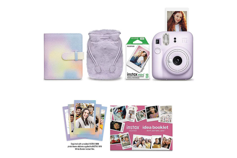 Подарунковий набір Instax Mini 12 Lilac Purple (Фіолетовий) + 2 касети (20фото) Подарунковий набір Instax Mini 12 Lilac Purple (Фіолетовий) + 2 касети (20фото)