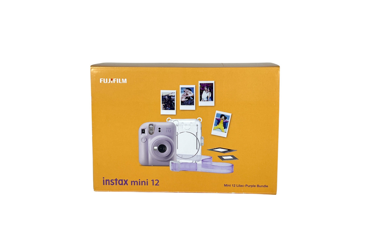 Подарунковий набір Instax Mini 12 Lilac Purple (Фіолетовий) + 2 касети (20фото)