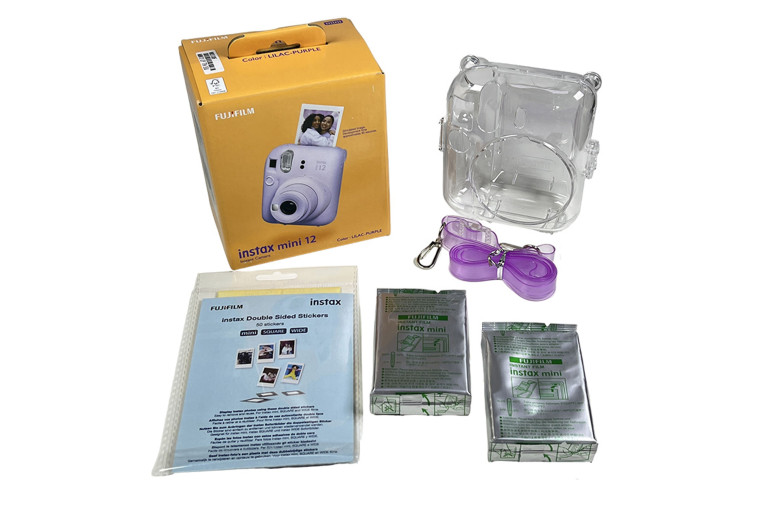 Подарунковий набір Instax Mini 12 Lilac Purple (Фіолетовий) + 2 касети (20фото)