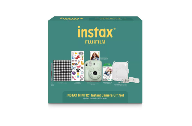 Лімітований подарунковий набір Instax Mini 12 Mint Green (Зелений) + 2 касети (20фото)