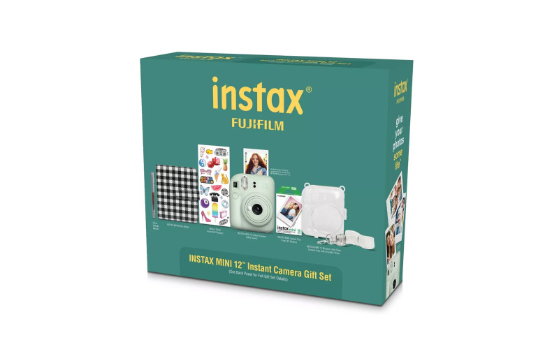 Лімітований подарунковий набір Instax Mini 12 Mint Green (Зелений) + 2 касети (20фото)