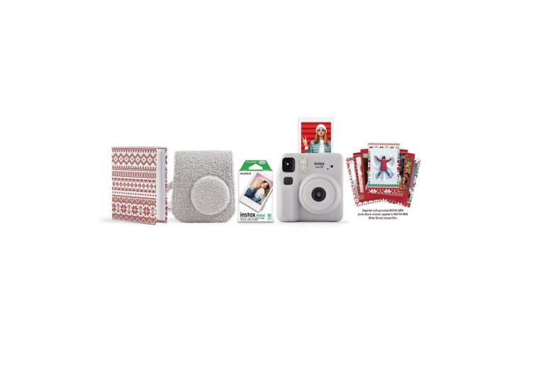 Подарунковий набір Instax Mini SE колір Gray (Сірий) + 2 касети (20фото) Подарунковий набір Instax Mini SE колір Gray (Сірий) + 2 касети (20фото)
