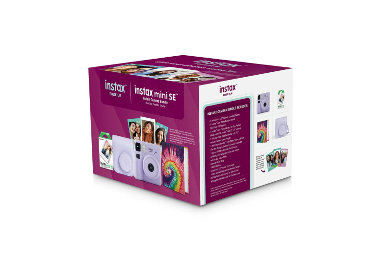Подарунковий набір Instax Mini SE колір Purple (Фіолетовий) + 2 касети (20фото)