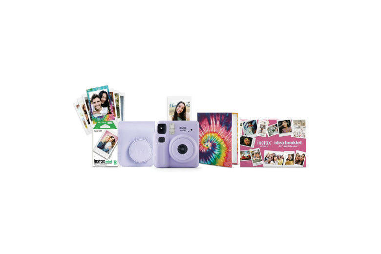 Подарунковий набір Instax Mini SE колір Purple (Фіолетовий) + 2 касети (20фото)
