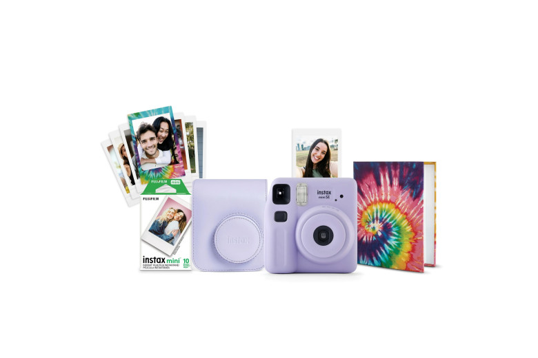 Подарунковий набір Instax Mini SE колір Purple (Фіолетовий) + 2 касети (20фото)