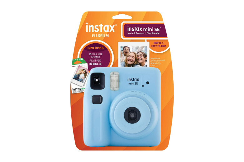 Подарунковий набір Instax Mini SE колір Blue (Блакитний) + 1 касета (10фото) Подарунковий набір Instax Mini SE колір Blue (Блакитний) + 1 касета (10фото)