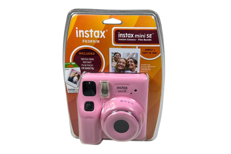 Подарунковий набір Instax Mini SE колір Pink (Рожевий) + 1 касета (10фото) Подарунковий набір Instax Mini SE колір Pink (Рожевий) + 1 касета (10фото)