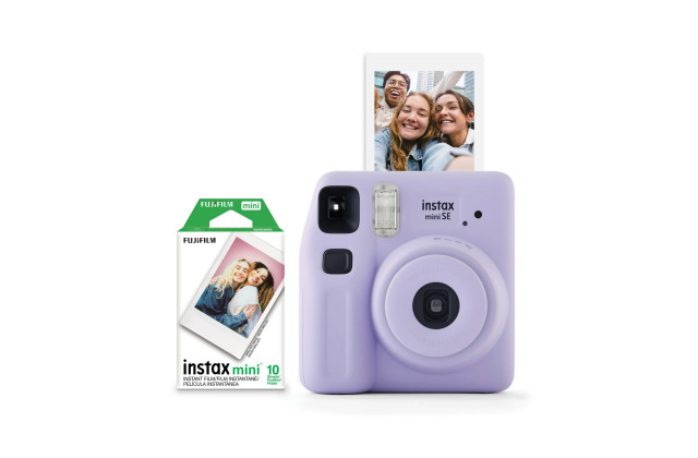 Подарунковий набір Instax Mini SE колір Purple (Фіолетовий) + 1 касета (10фото)