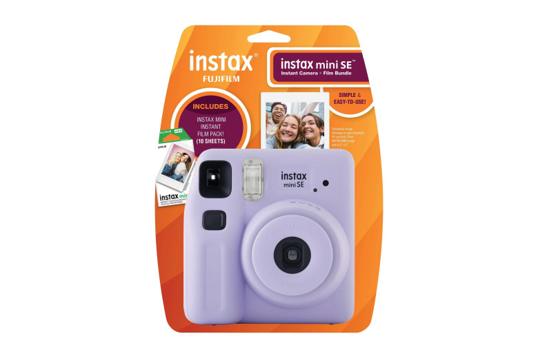 Подарунковий набір Instax Mini SE колір Purple (Фіолетовий) + 1 касета (10фото) Подарунковий набір Instax Mini SE колір Purple (Фіолетовий) + 1 касета (10фото)