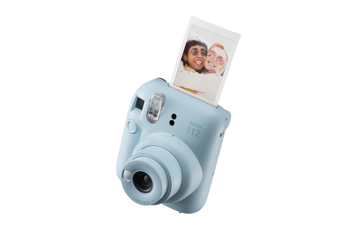 Камера Instax Mini 12 Pastel Blue (Блакитна) Камера Instax Mini 12 Pastel Blue (Блакитна)