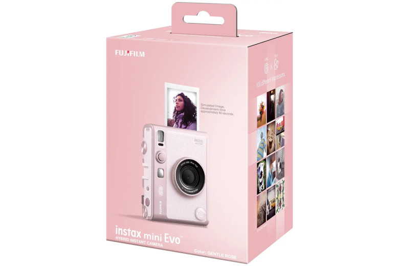 Гібридна камера Instax Mini EVO Jentle Rose (Рожева) Гібридна камера Instax Mini EVO Jentle Rose (Рожева)