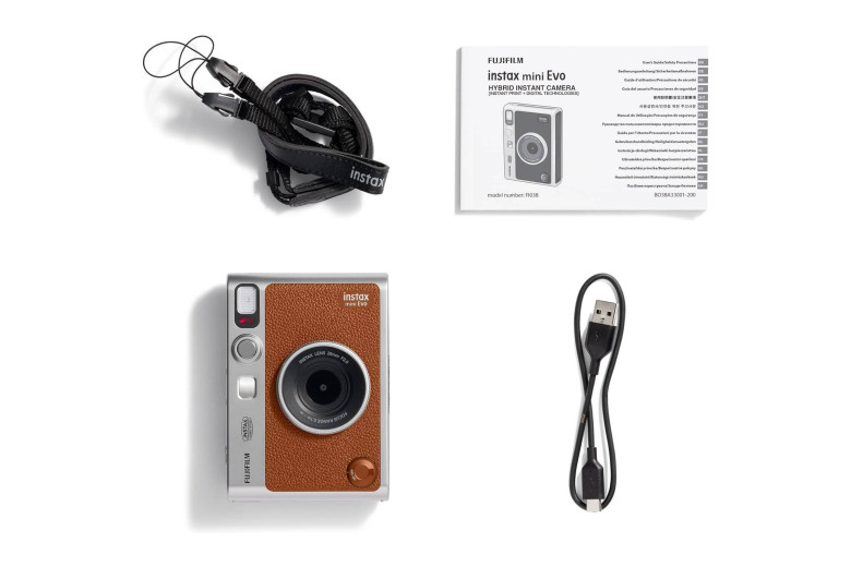 Гібридна камера Instax Mini EVO Light Brown (Світло-бура)