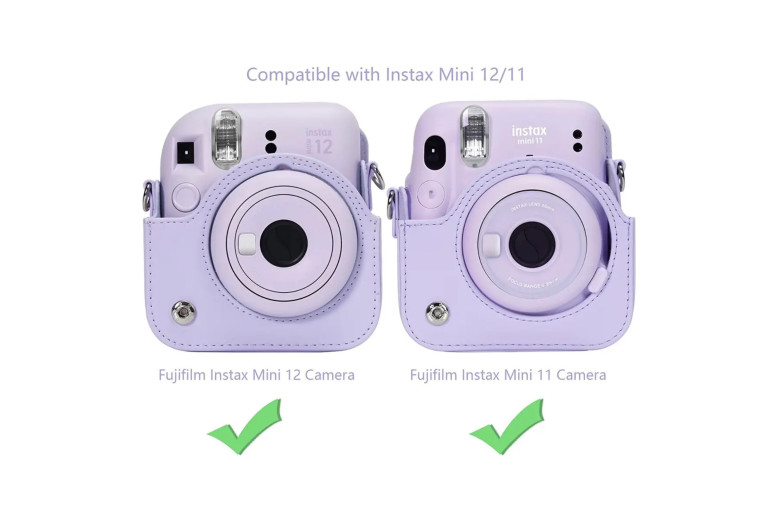 Чохол-сумка Instax Mini 12/11 Lilac Purple (Фіолетова) Чохол-сумка Instax Mini 12/11 Lilac Purple (Фіолетова)