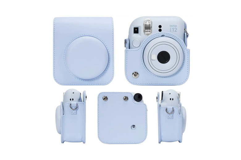 Чохол-сумка Instax Mini 12/11 Pastel Blue (Блакитна) Чохол-сумка Instax Mini 12/11 Pastel Blue (Блакитна)