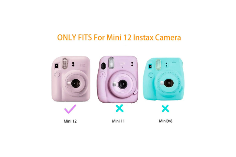 Прозорий пластиковий чохол Instax Mini 12 Прозорий пластиковий чохол Instax Mini 12