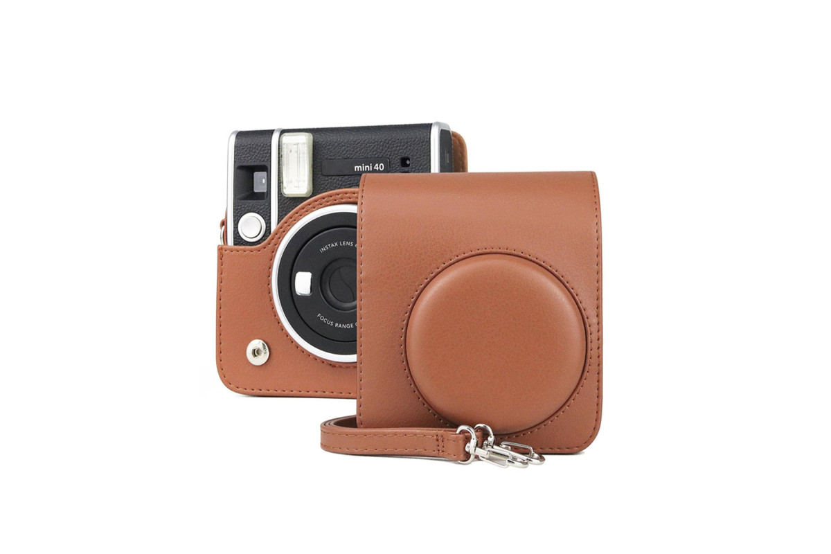 Чохол-сумка Instax Mini 40 Retro Brown (Бурий)