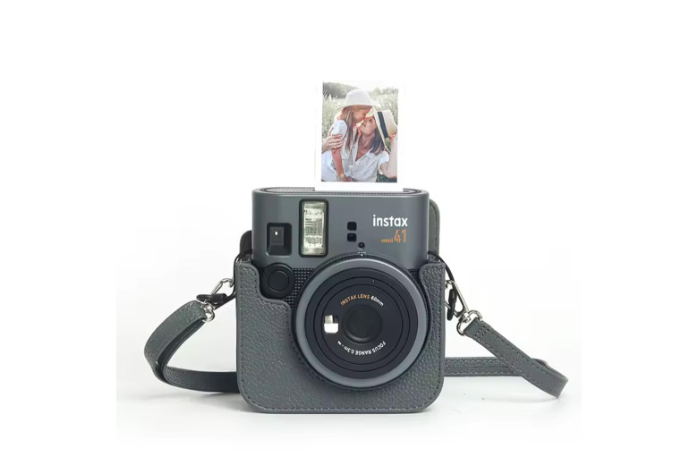 Чохол-сумка Instax Mini 41 Retro Grey (Сірий)