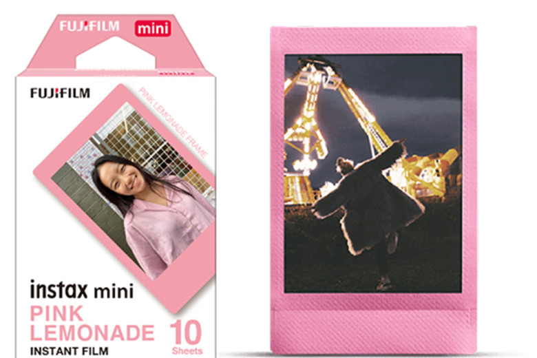 Фотопапір Fujifilm Instax Mini касета Pink Lemonade (10фото) Фотопапір Fujifilm Instax Mini касета Pink Lemonade (10фото)