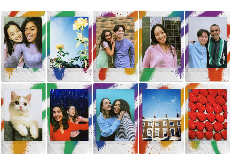 Фотопапір Fujifilm Instax Mini касета Spray Art (10фото)