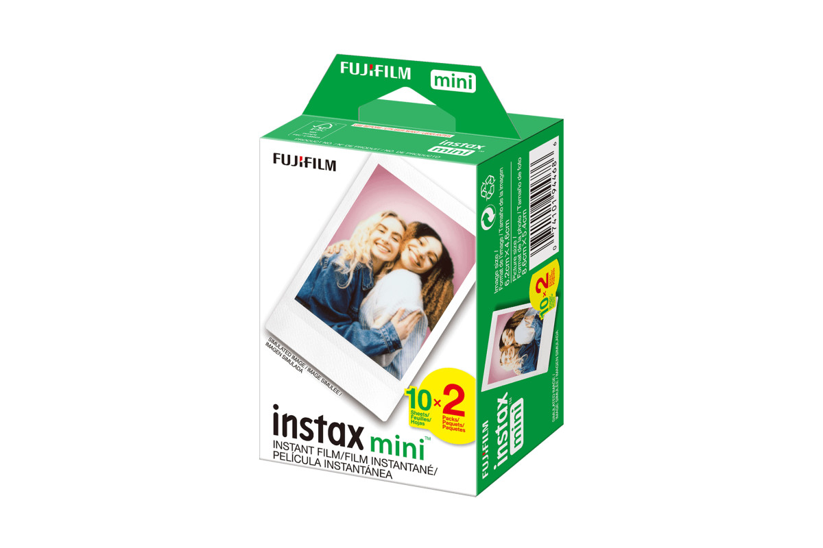 Фотопапір Fujifilm Instax Mini класичні 2 касети (20фото)