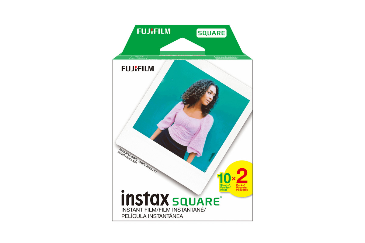 Фотопапір Fujifilm Instax SQUARE класичні 2 касети (20фото)