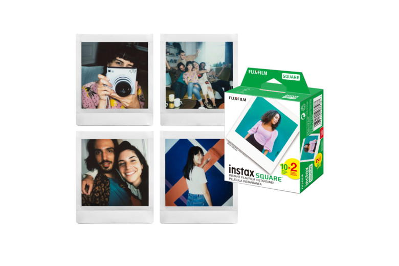 Фотопапір Fujifilm Instax SQUARE класичні 2 касети (20фото)