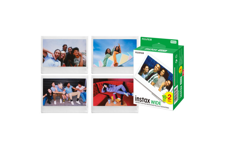 Фотопапір Fujifilm Instax WIDE класичні 2 касети (20фото)